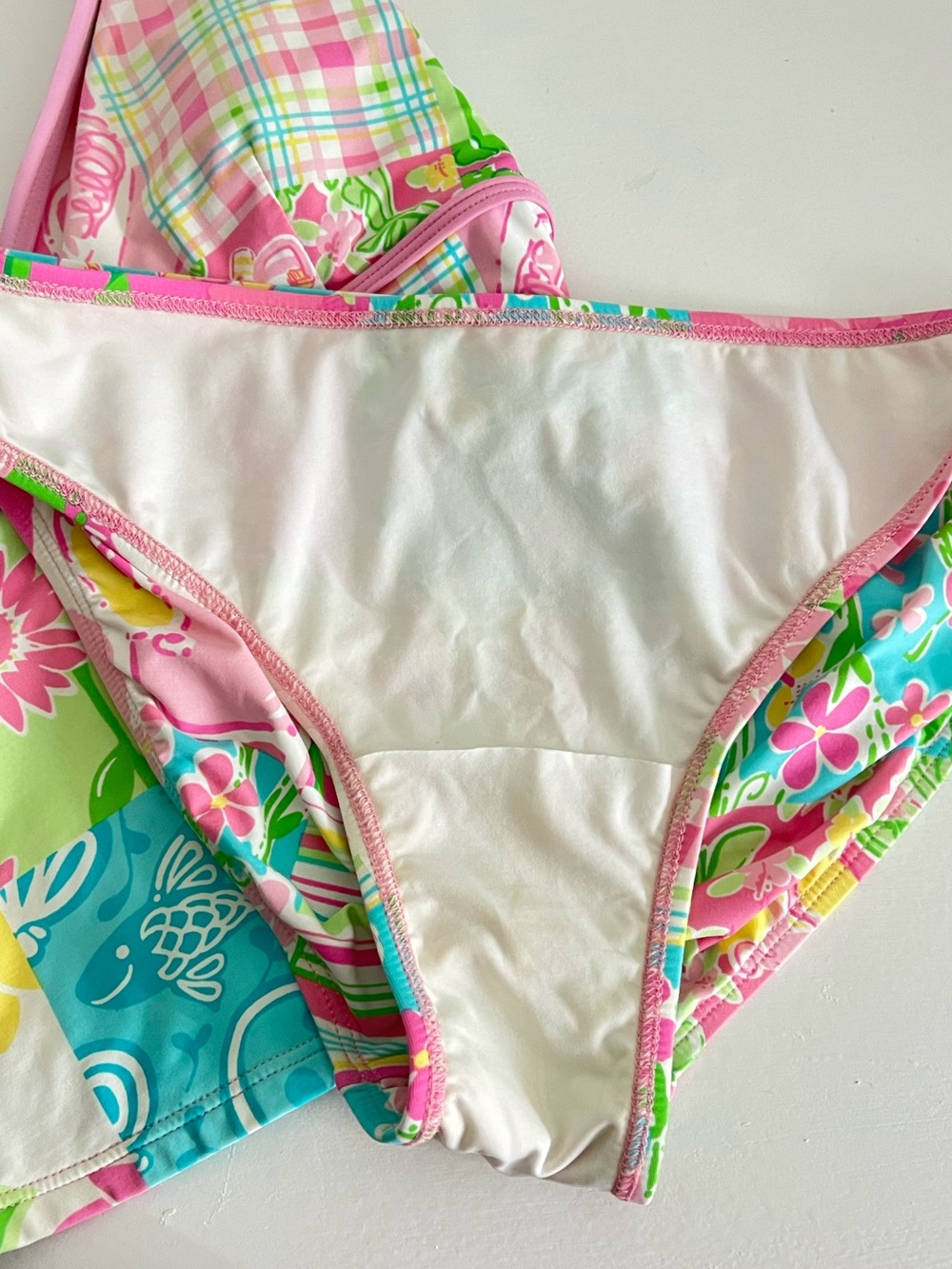 Lilly Pulitzer vintage tankini suit patchwork
Size 6 - Picture 4 of 7